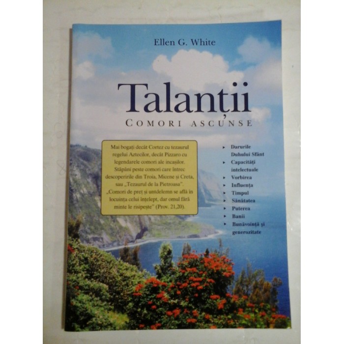   TALANTII  Comori ascunse  -  Ellen G. WHITE 